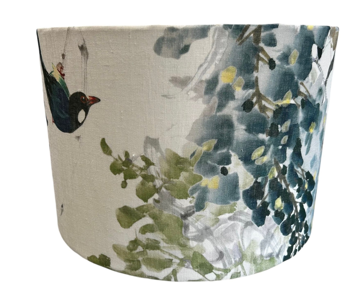 30cm Beautiful wisteria and birds print lampshade