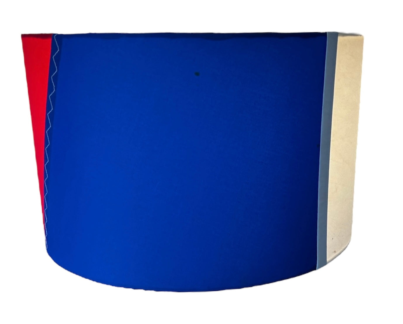 Sail Lampshade in Red, White and Blue